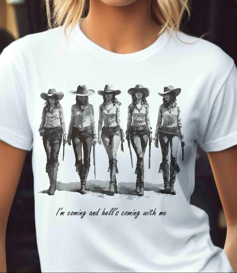 Hell’s Coming T-shirt