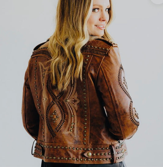 Cossette4 Leather Jacket