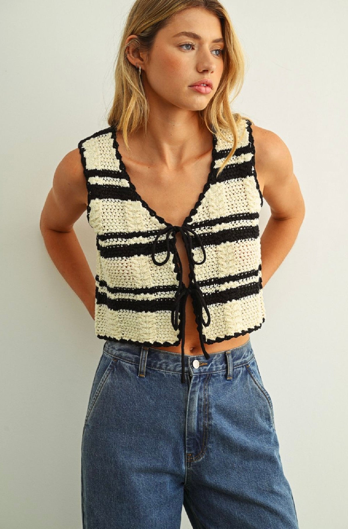 Bella Crochet Vest