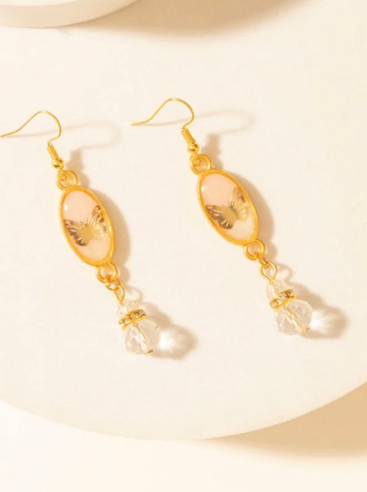 Honey Crystal Earrings