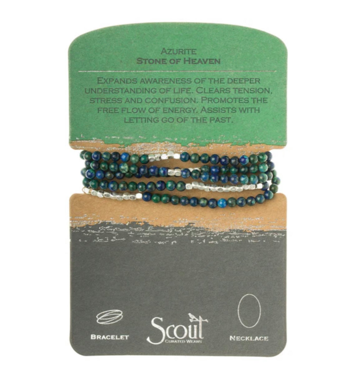 Stone Wrap Bracelet/Necklace