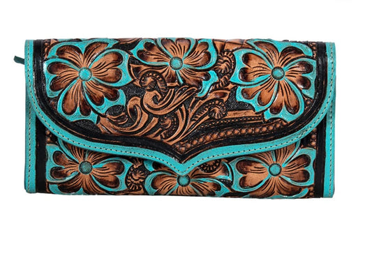 Flower Crest Wallet