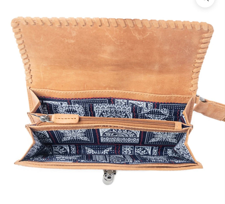 Monarch Hide Wristlet