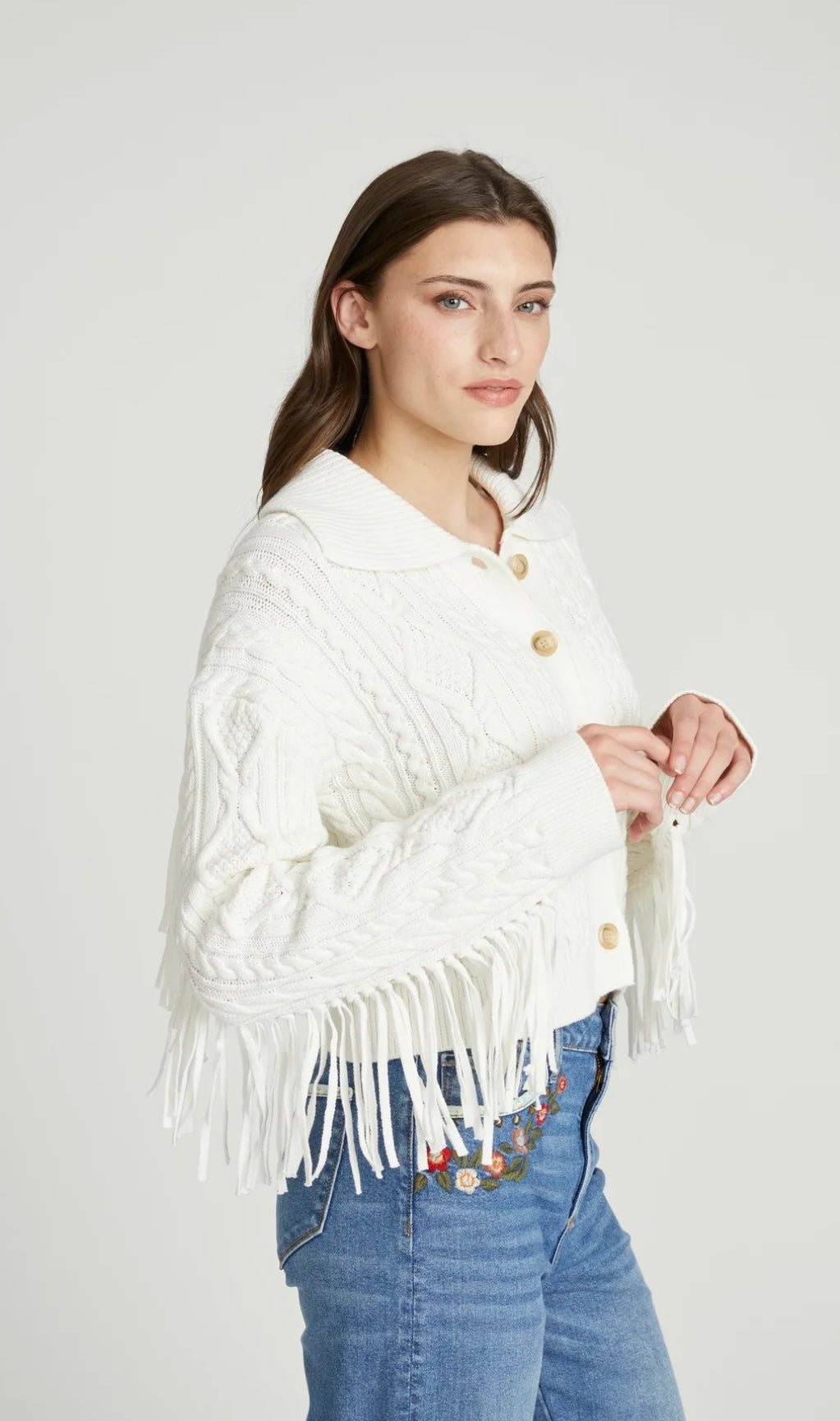 Selma Fringe Cardigan