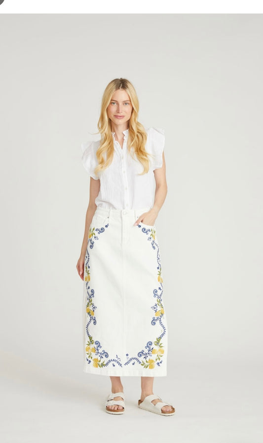 Limoncello Maxi Skirt