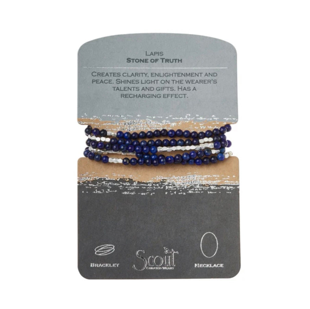 Stone Wrap Bracelet/Necklace