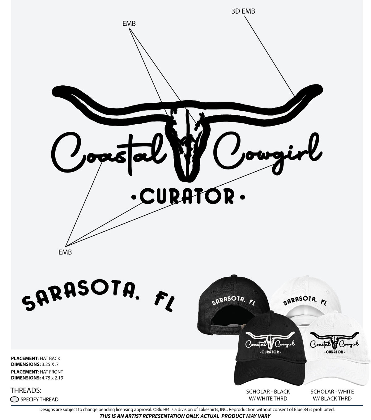 CCC II Logo Baseball Hat