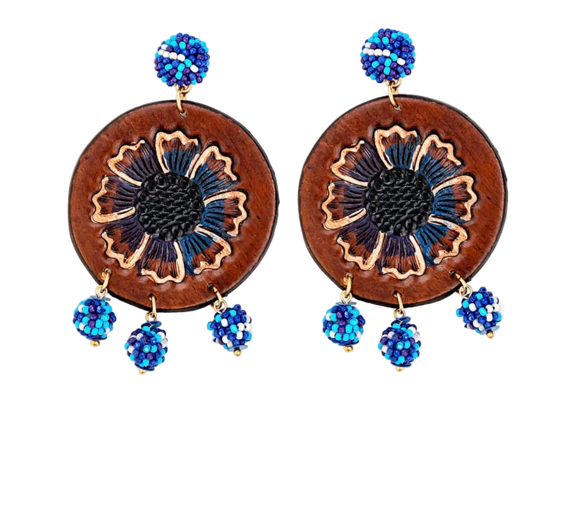 Blue Bonnet Earrings