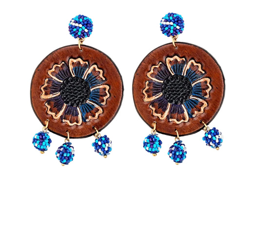 Blue Bonnet Earrings