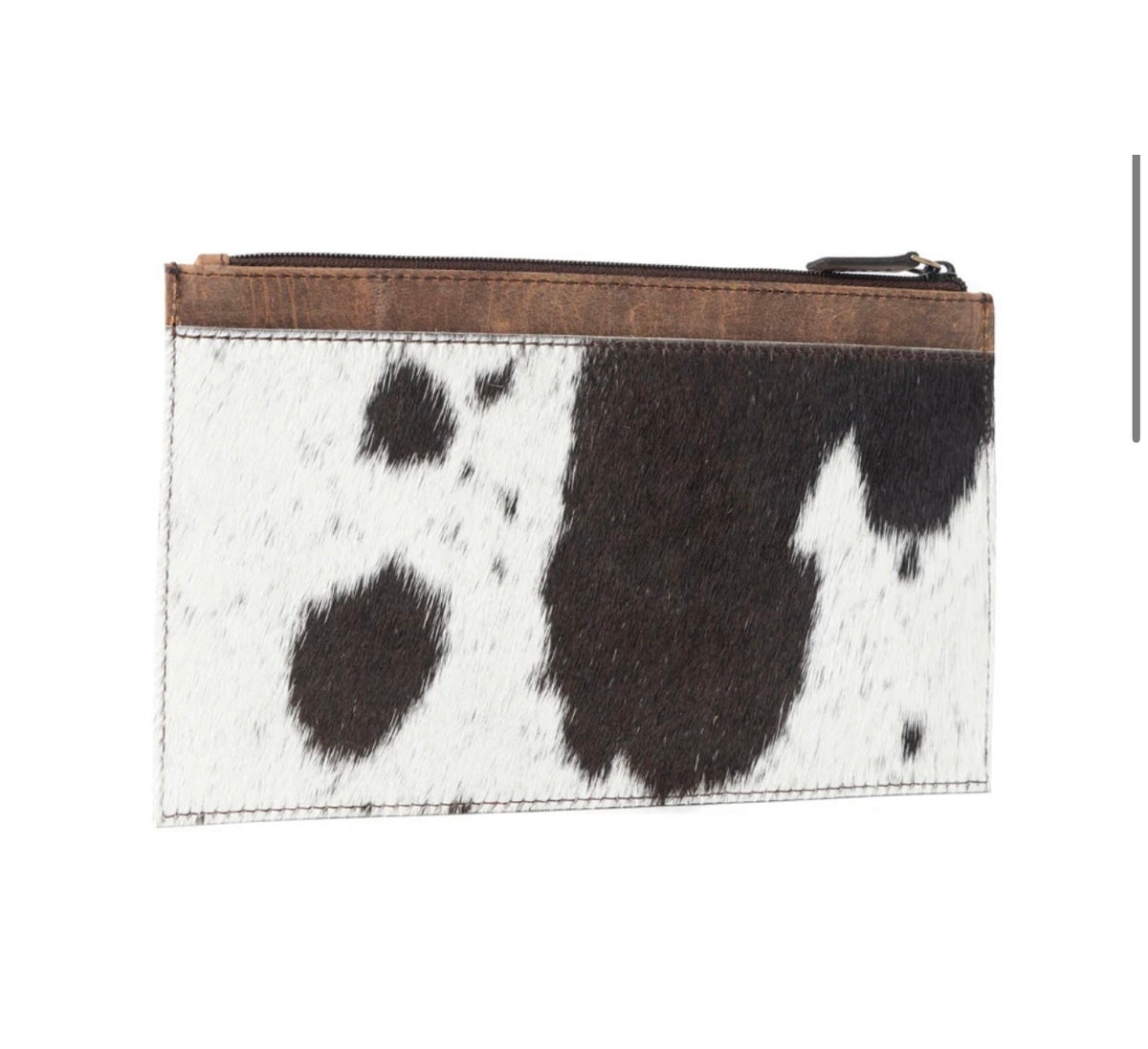 Hayride Hide Leather Clutch