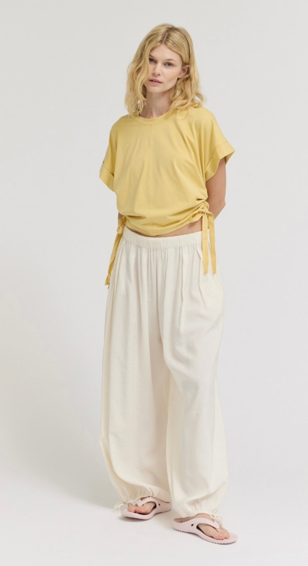 Side Scrunch Tee