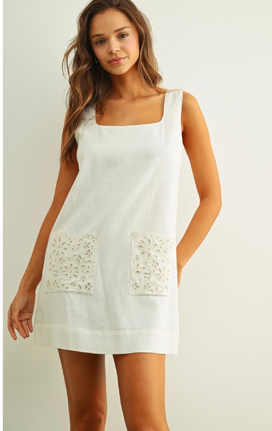 Mira Linen Dress