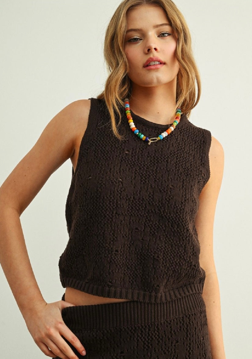 Zoey Crochet Top