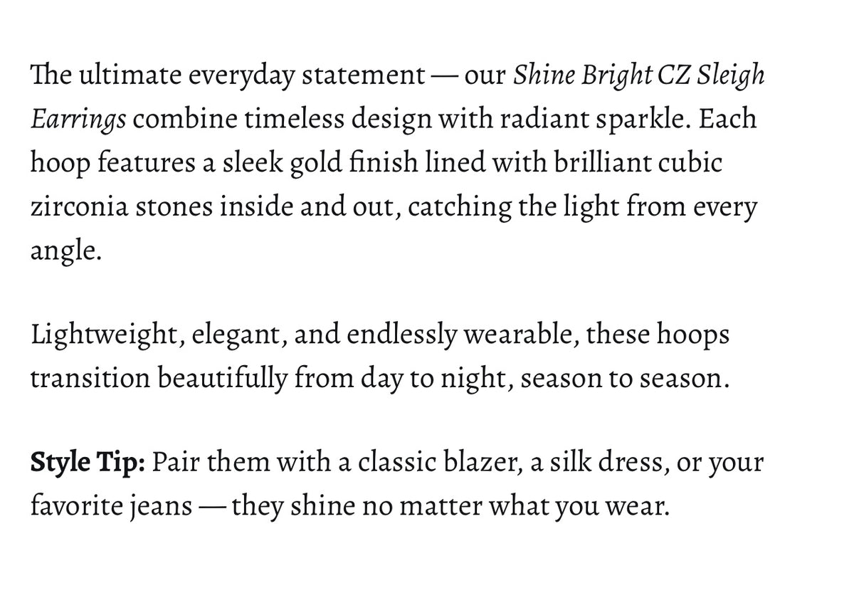 Sleigh Earrings