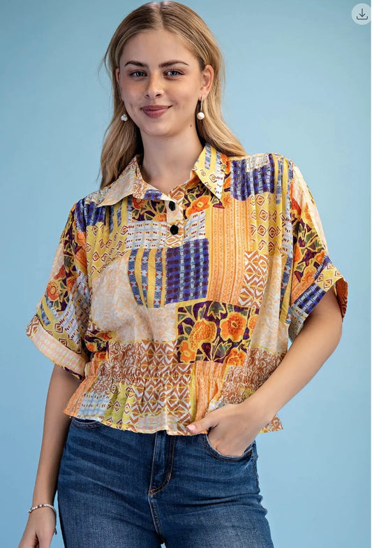 Goldie Blouse Top