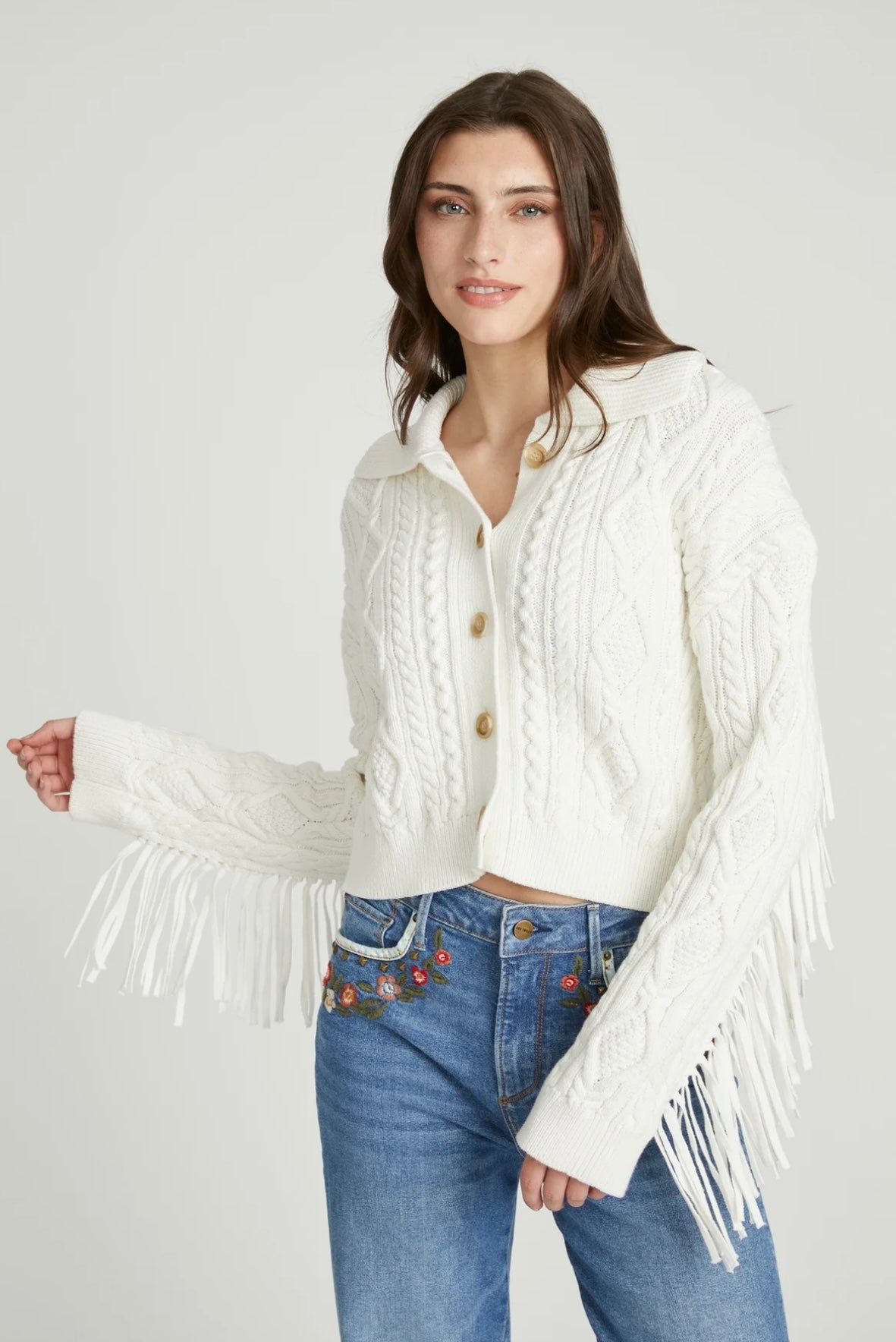 Selma Fringe Cardigan
