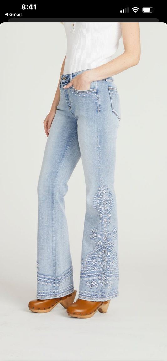 Spring Snow Jeans