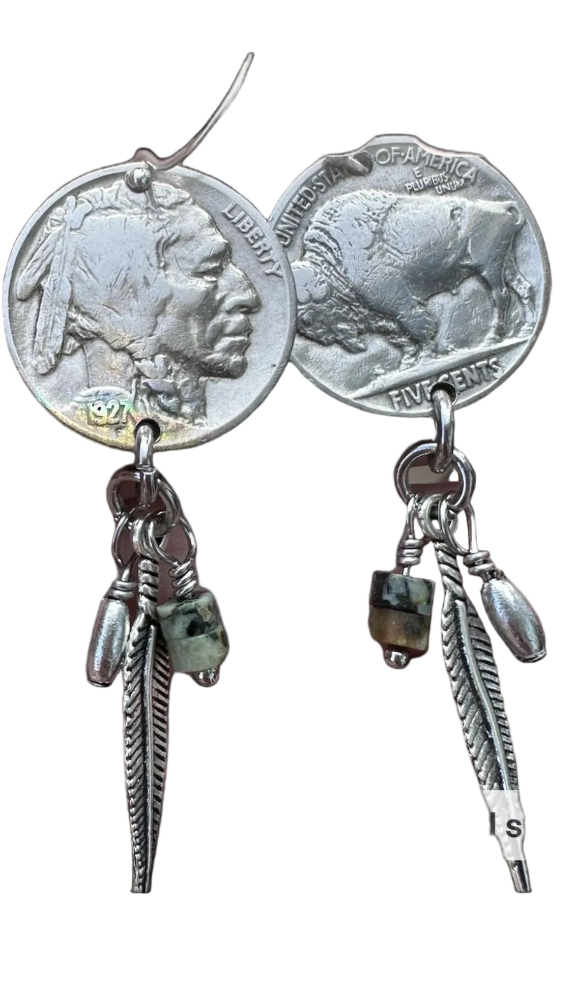 Buffalo Nickel Earrings