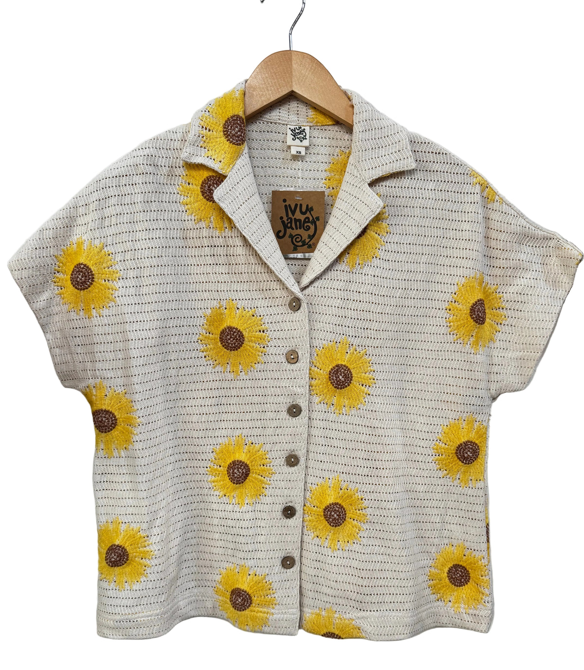 Sunflower Shacket Top