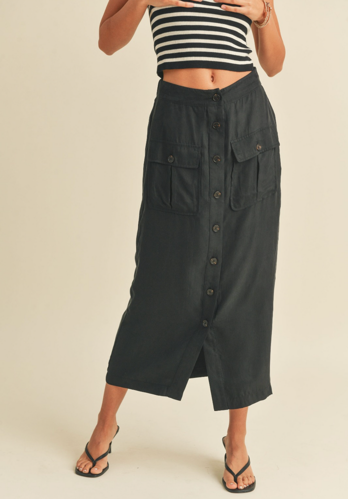 Cargo Maxi Skirt