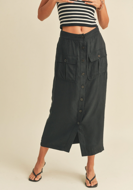Cargo Maxi Skirt