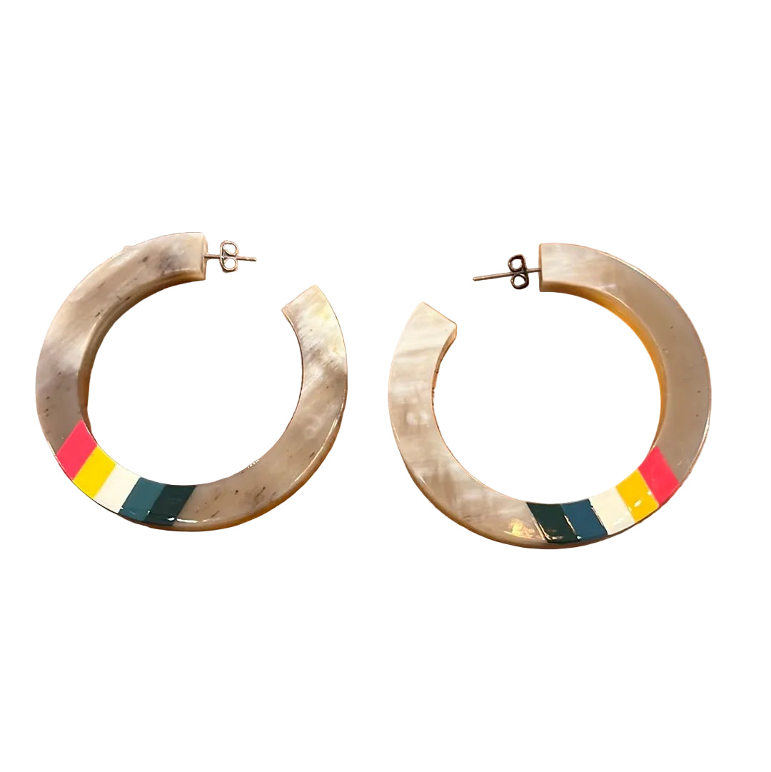 Rainbow Horn Hoops